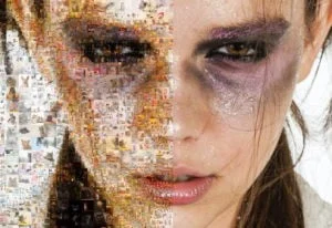 Photo mosaic graphics - multi-size tile photo mosaic - Mosaic Creator