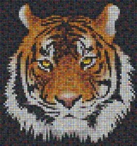 Mosaic Tile Design tiger - Mosaic Creator