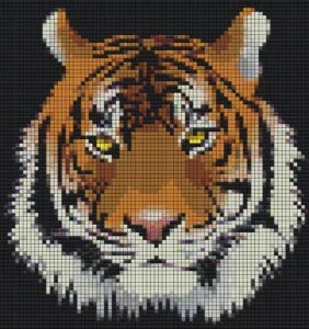 Mosaic Tile Design tiger - Mosaic Creator