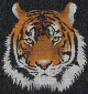 Mosaic Tile Design tiger - Mosaic Creator
