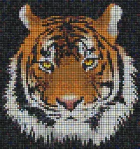 Mosaic Tile Design tiger - Mosaic Creator