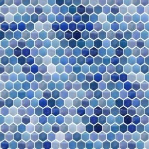 Tile mosaic hexagon pattern - Mosaic Creator