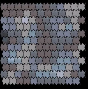 Tile mosaic pattern fish - Mosaic Creator