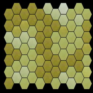 Tile mosaic pattern horizontal hexagon - Mosaic Creator