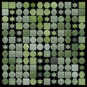 Tile mosaic pattern random shapes - Mosaic Creator