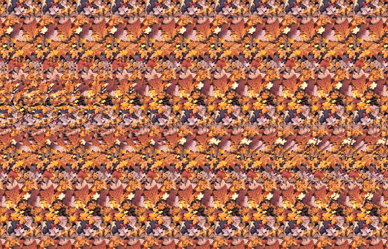 Text stereogram - How to create Stereogram from TEXT in 4 minutes