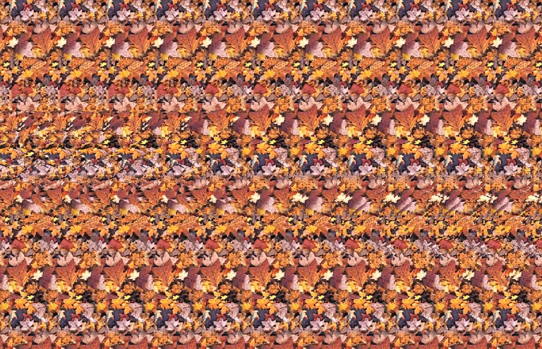 Text stereogram - How to create Stereogram from TEXT in 4 minutes